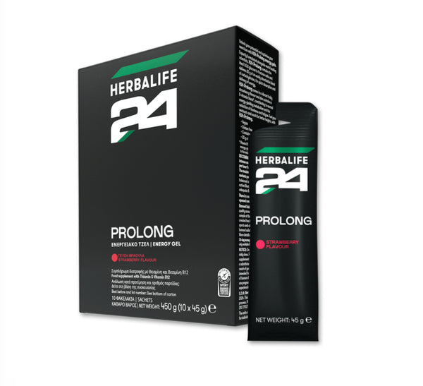 Herbalife24® Prolong Gel Φράουλα 10 φακελάκια ανά συσκευασία Herbalife Herbalife 24 christinakaloudi
