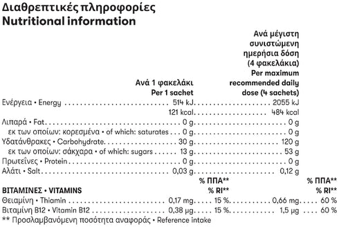 Herbalife24® Prolong Gel Φράουλα 10 φακελάκια ανά συσκευασία Herbalife Herbalife 24 christinakaloudi