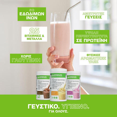Πρωτεϊνούχο Ρόφημα Formula 1 – Γεύση Αλατισμένη Καραμέλα Herbalife Formula 1 christinakaloudi